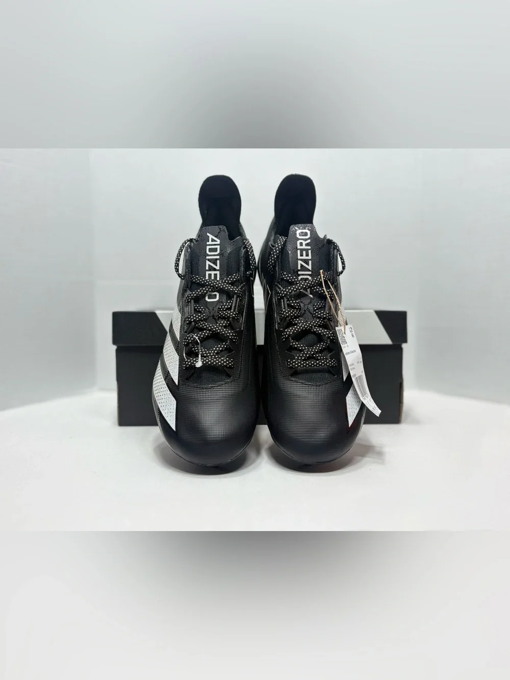 adidas Adizero Electric Men's Black/White Athletic Football Cleats